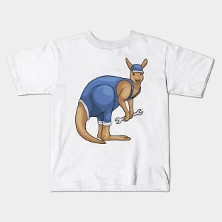 Kangaroo Mechanic Tool Kids T-Shirt